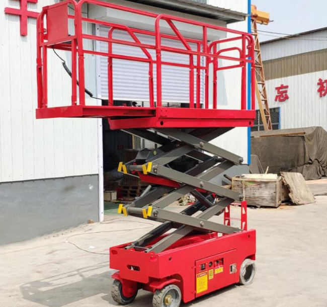 上栗移动剪叉式升降机